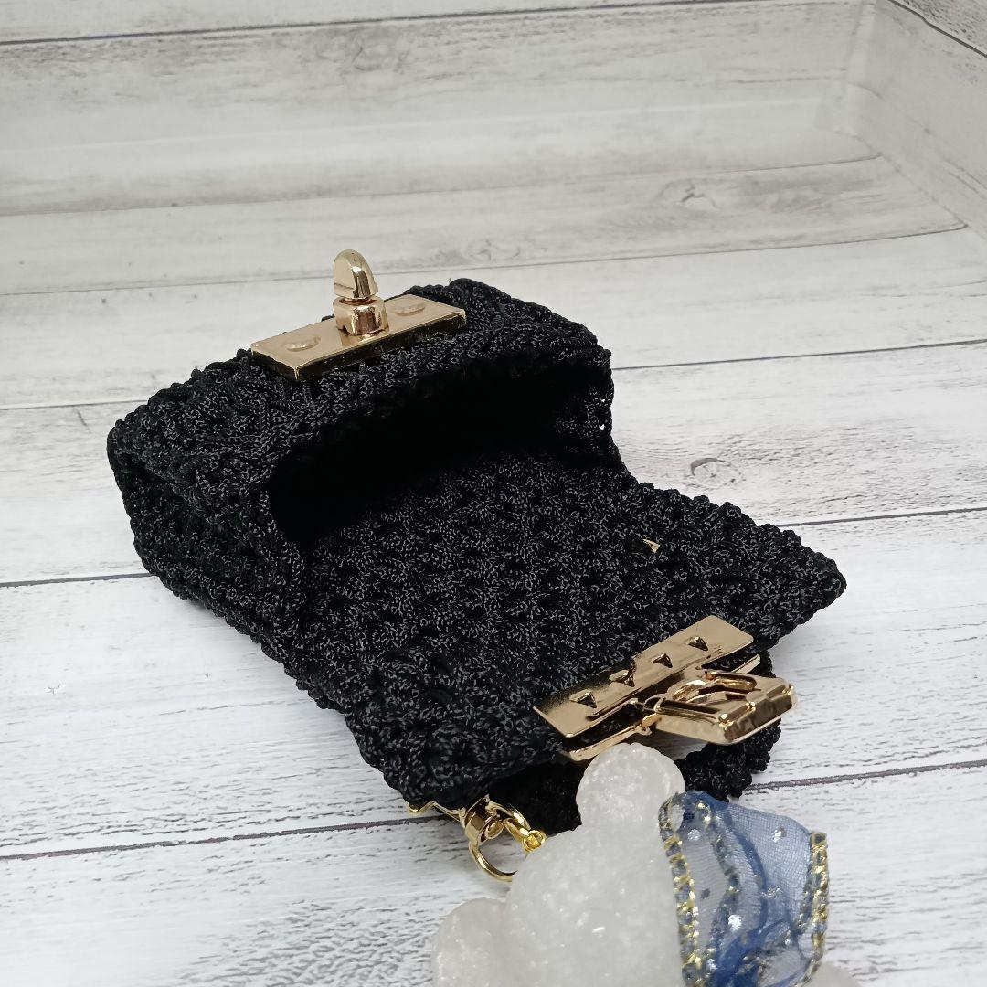 sora.ai様オーダー ロシアヤーン/玉編みショルダー