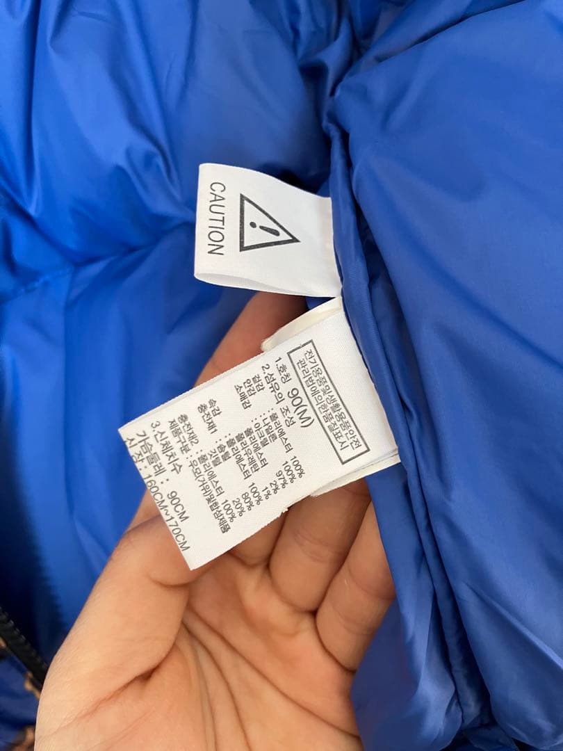 THE NORTH FACE ノースフェイス レオパード柄 ダウンジャケット M