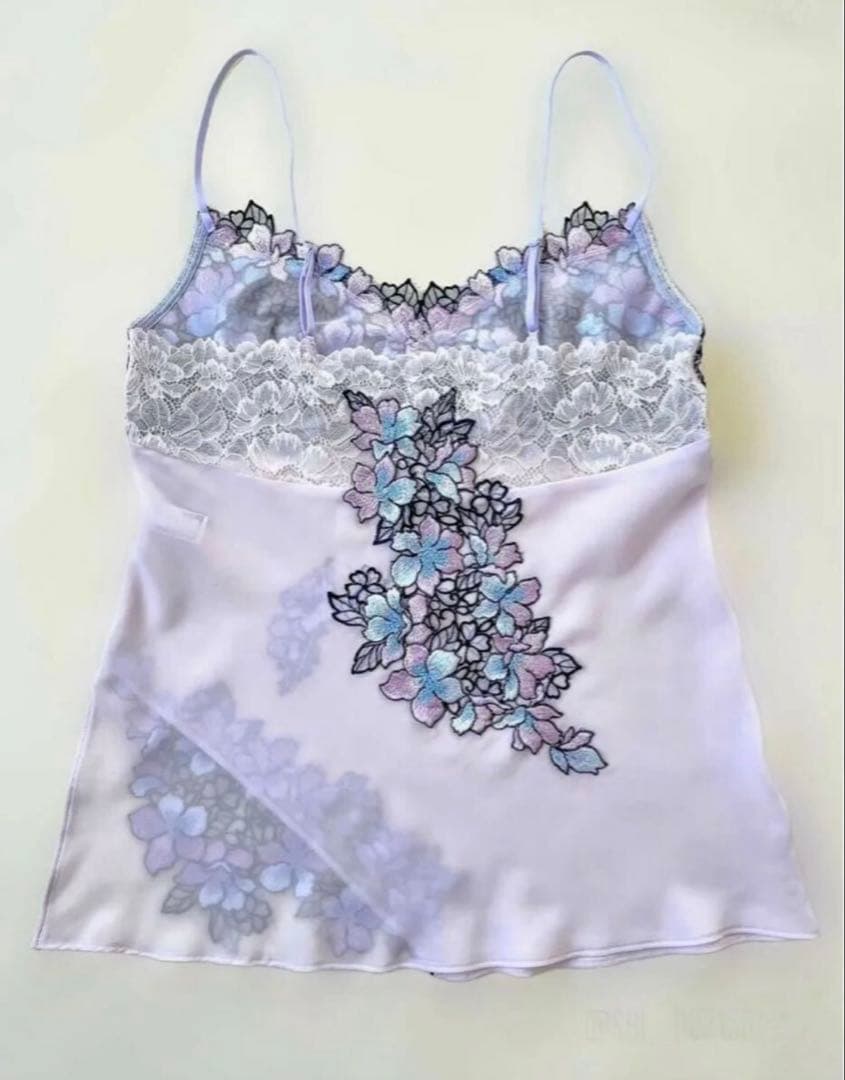 サルート 89g店舗限定 キャミソール Lあさきゆめみし 源氏物語 Wacoal