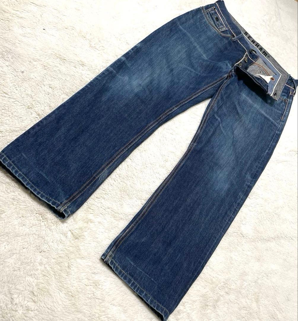 【希少】DENHAM×SHIPS別注CUTTER 赤耳　ストレートW32