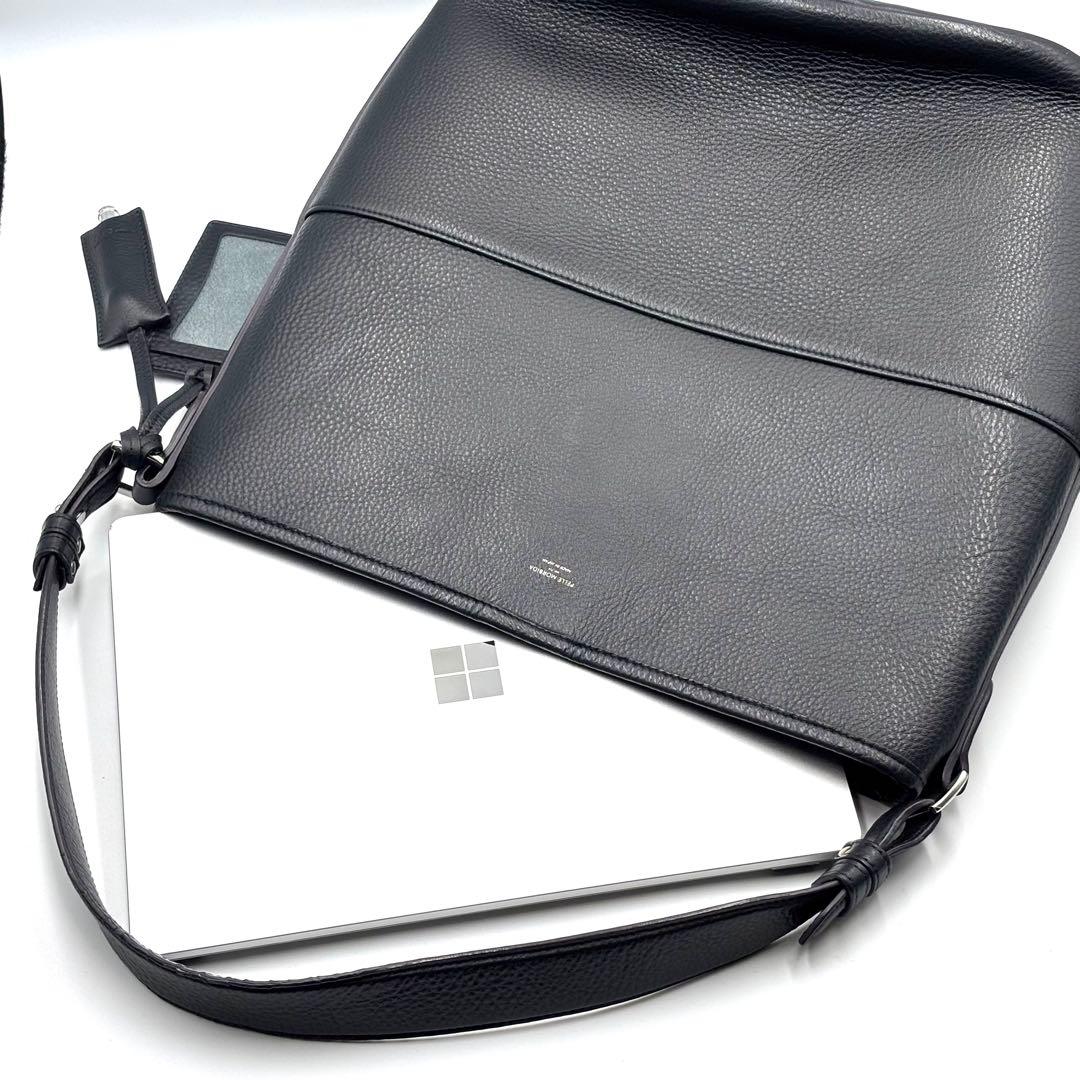 PELLE MORBIDA ペッレモルビダ　ショルダーバッグ　エディターズバッグ