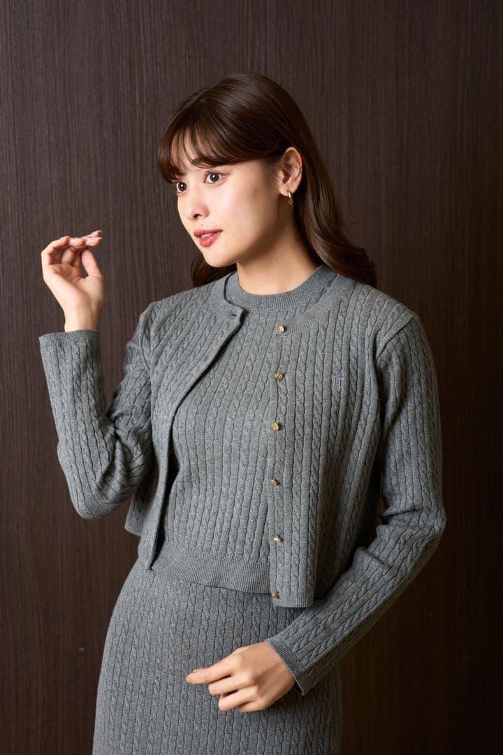 トップス Essential Classic Cable Knit Set