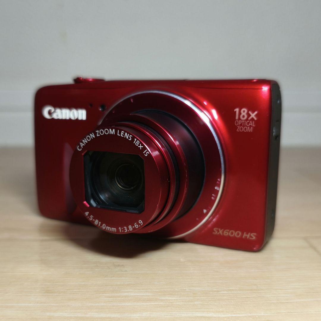 Canon SX600 HS レッド　赤