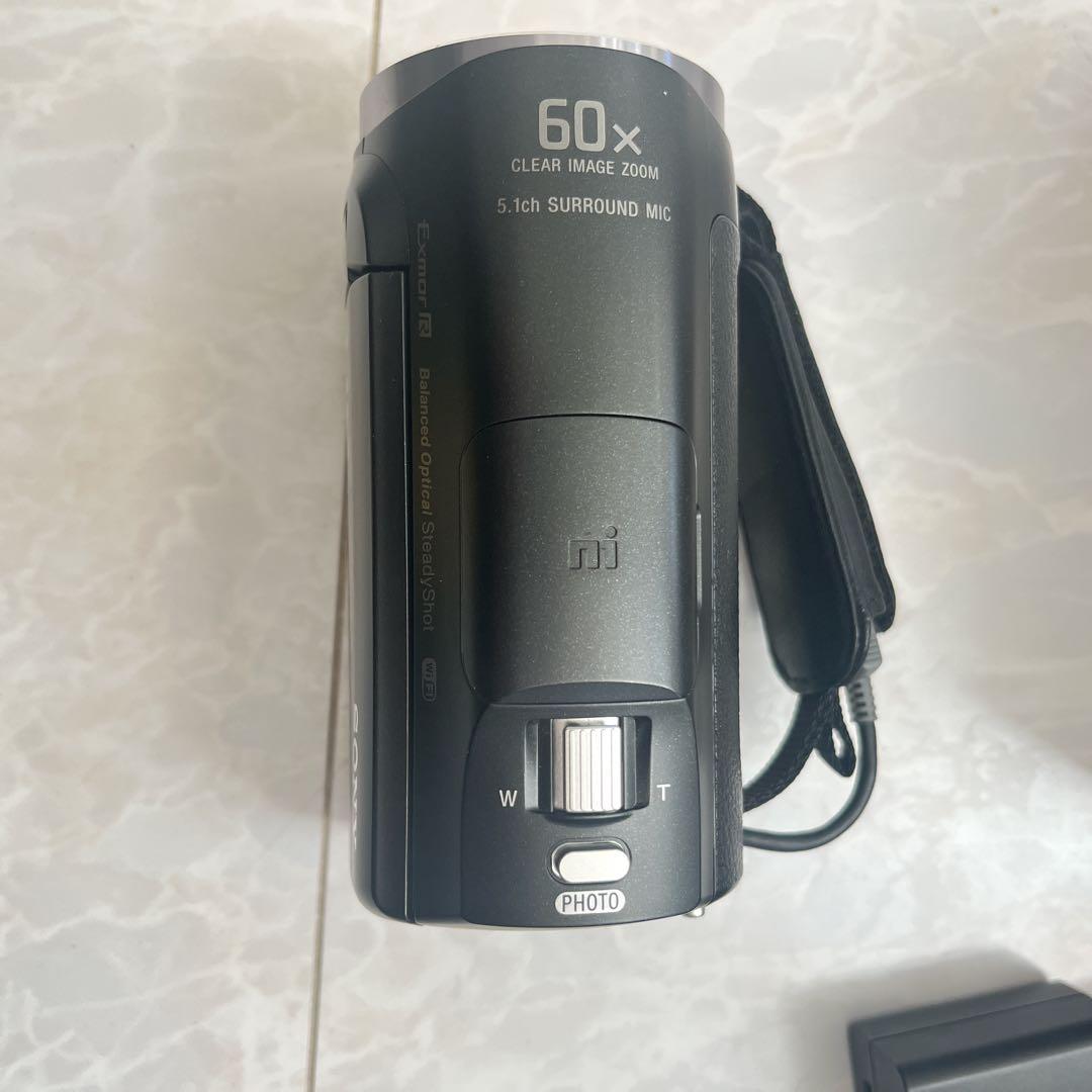 【おまけポーチ付】Sony HDR-CX670 ビデオカメラ 動作良好 （77）