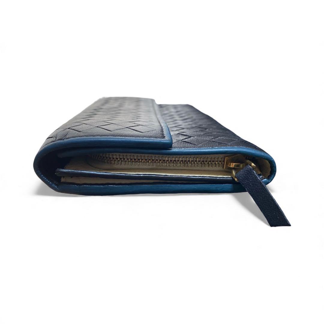 正規品 美品 BOTTEGA VENETA ボッテガヴェネタ ブラック 長財布