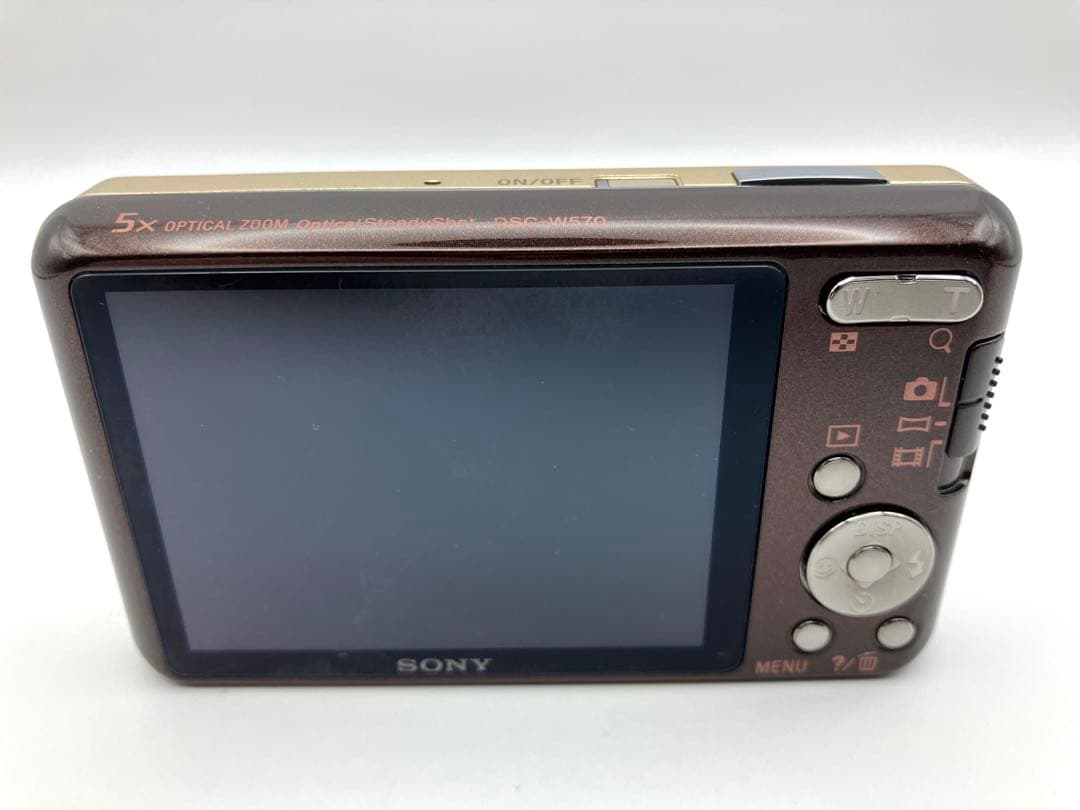 Sony Cyber Shot DSC-W570 ゴールド　デジカメ