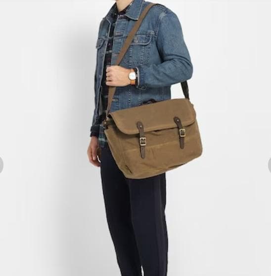 【超美品】J.CREWのメッセンジャーバッグ