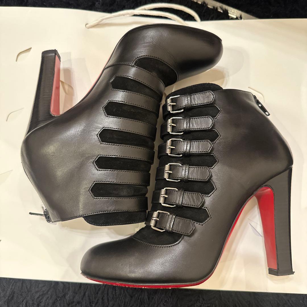 Christian Louboutin ショートブーツ ルブタン 36ハーフ