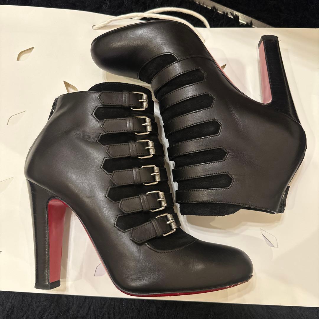 Christian Louboutin ショートブーツ ルブタン 36ハーフ
