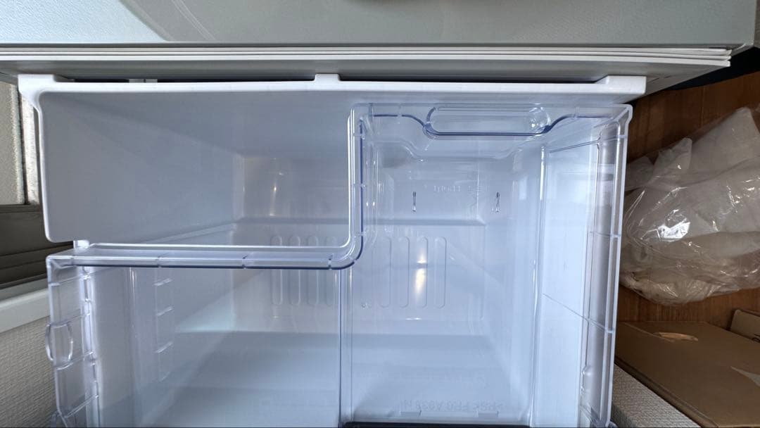 送料込 SHARP 冷蔵庫 2023年製 350L 両開きドア