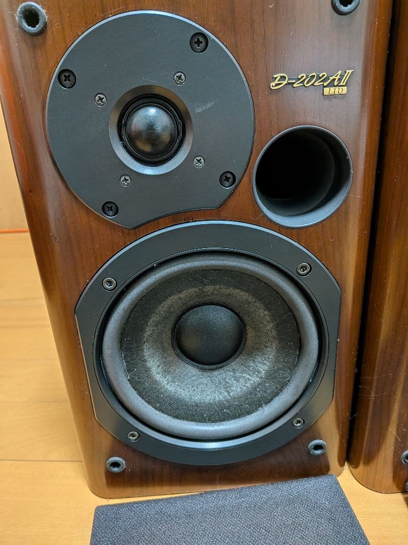 ONKYO D-202AⅡ LTD エッジ新品交換済 スピーカー　ペア