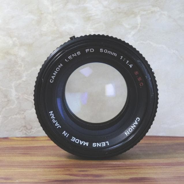 【整備済完動品】CANON FD 50mm F/1.4 S.S.C. レンズ