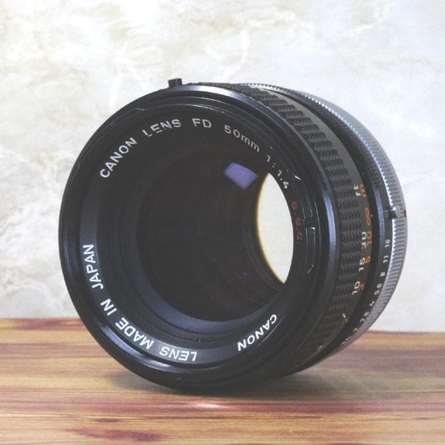 【整備済完動品】CANON FD 50mm F/1.4 S.S.C. レンズ