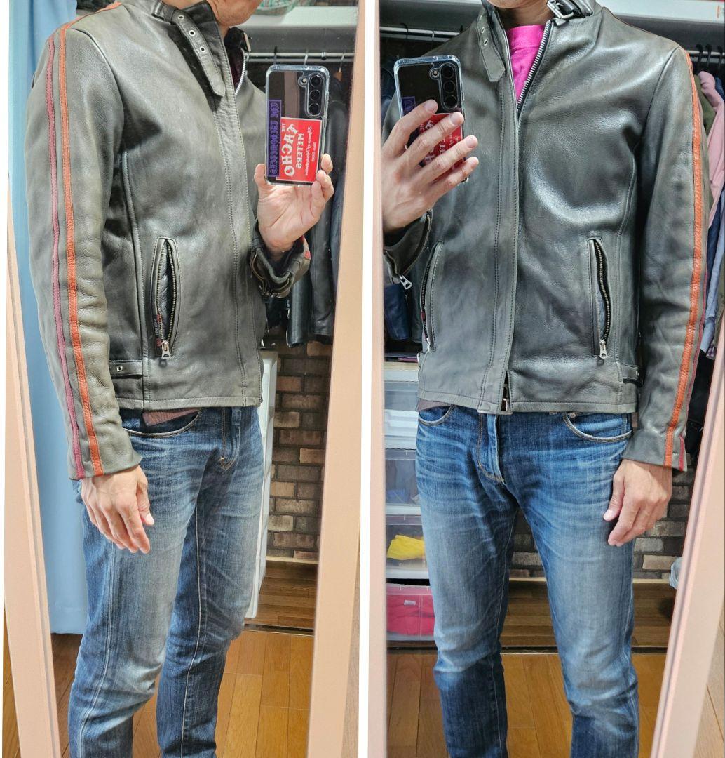 schott 100周年モデル シングルライダース　サイズS