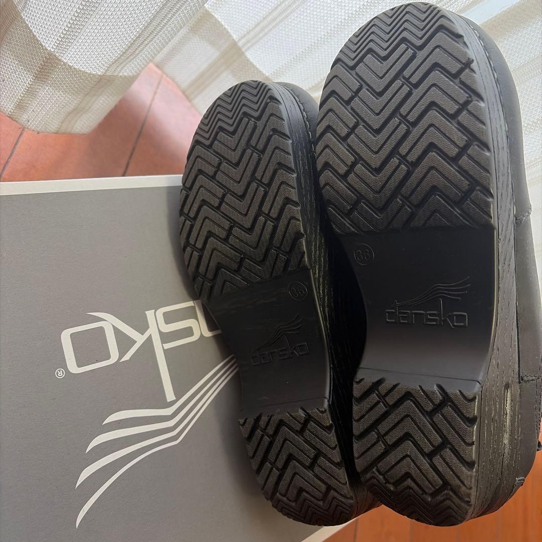 dansko Frankie Oiled ブラック サイドゴアブーツ