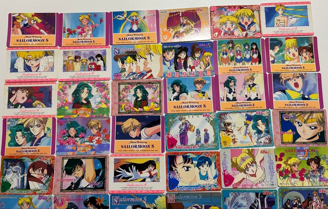 セーラームーン　カードダス　アマダ　200枚以上まとめ売り