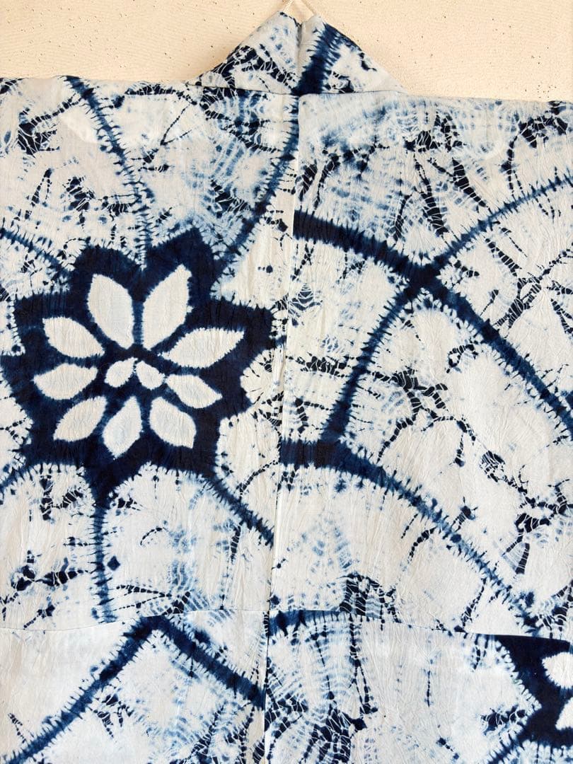 未使用　有松絞り 浴衣