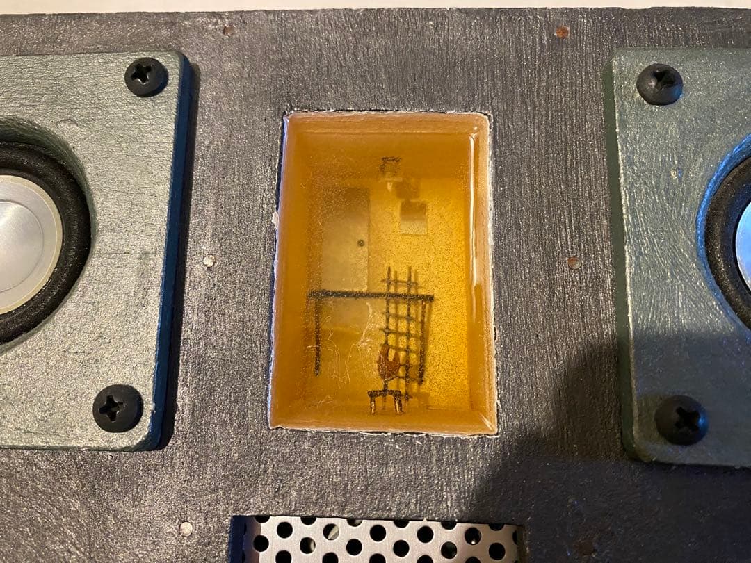 自作木製2ウェイスピーカー