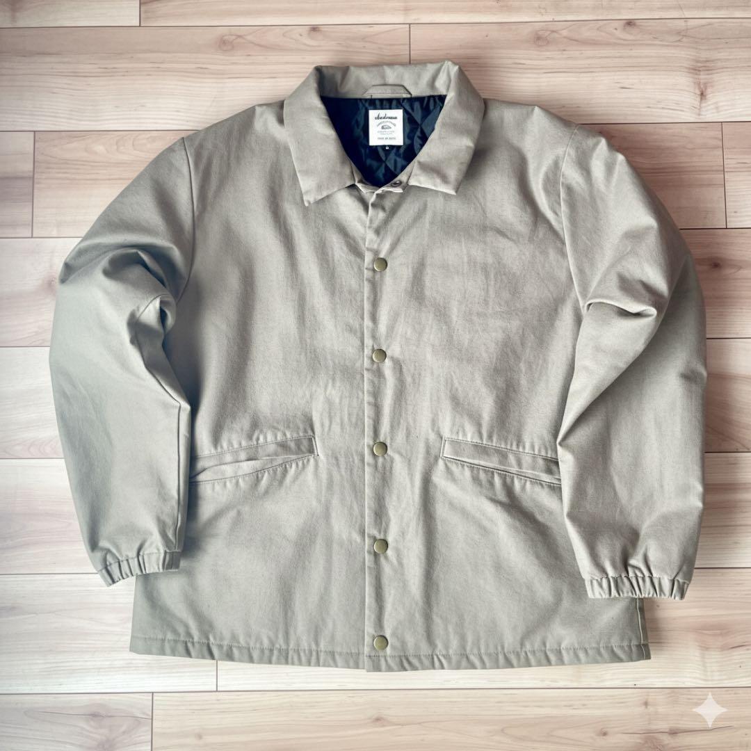 Jackman バックネップ パデッド コーチジャケット L 日本製 中綿