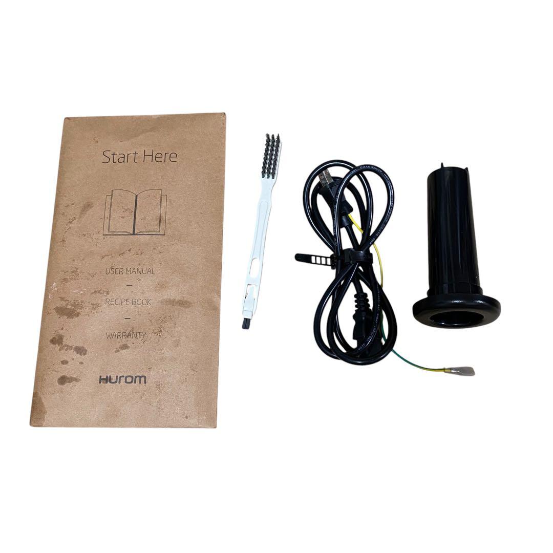 【良品】ヒューロム　スロージューサー H400