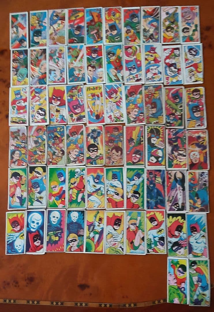 【アメリカンヒーロー】バットマンめんこセット 昭和めんこ 面子 メンコ