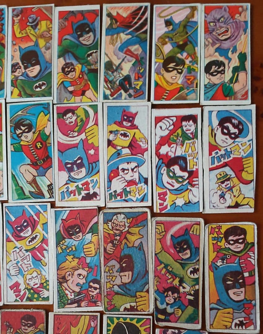 【アメリカンヒーロー】バットマンめんこセット 昭和めんこ 面子 メンコ