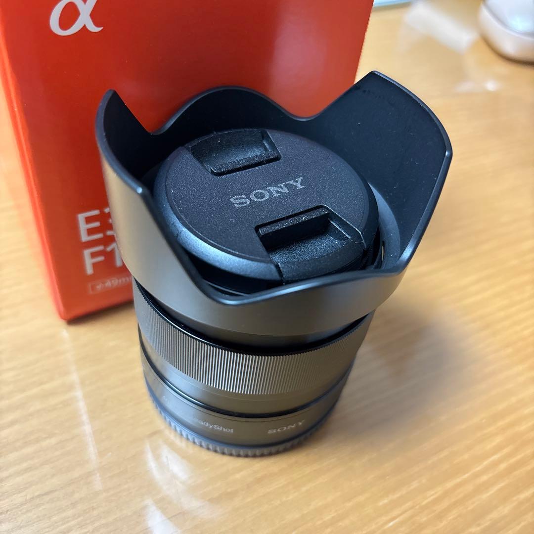 【美品】SONY SEL35F18 E35mm F1.8 OSS　保護レンズ付き