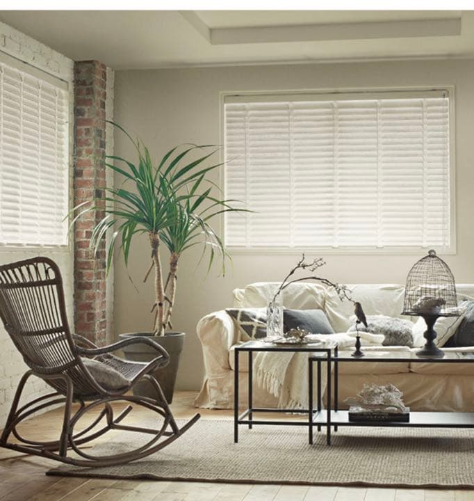 タチカワブラインド 木製ブラインドウッドブラインド　ホワイト