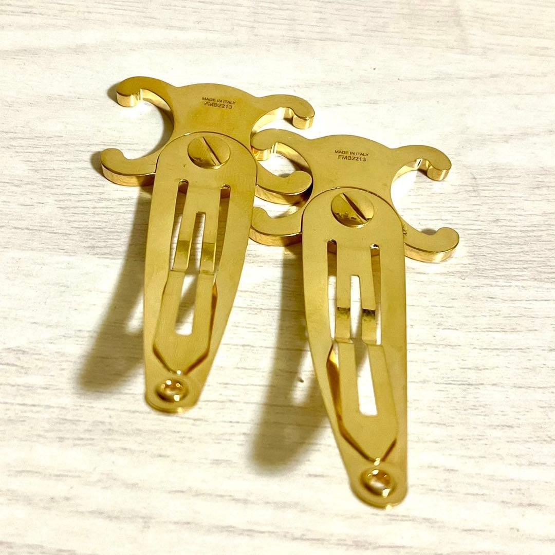 CELINE トリオンフ ヘアピン ヘアクリップ FMB2213 バレッタ