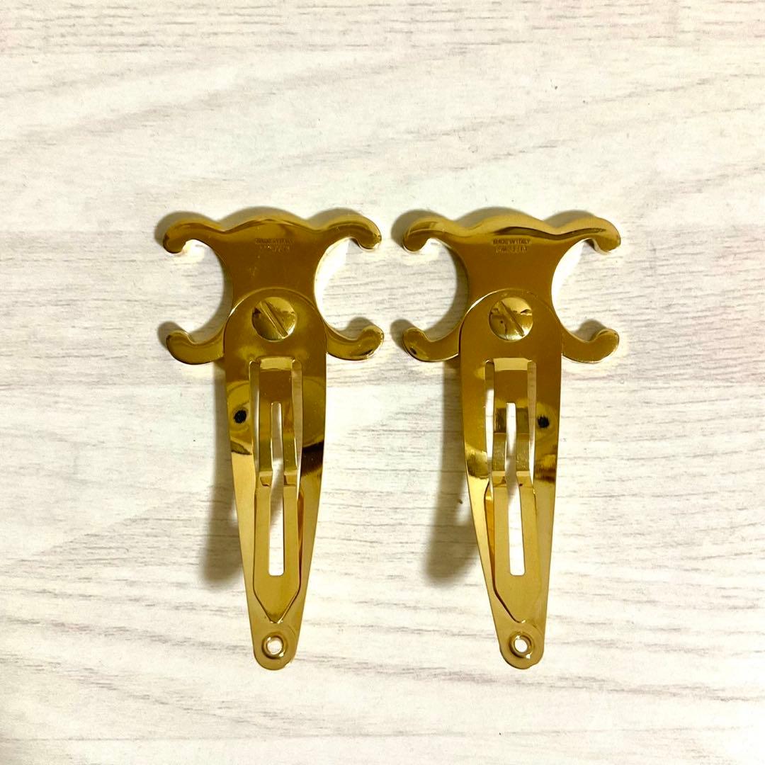 CELINE トリオンフ ヘアピン ヘアクリップ FMB2213 バレッタ