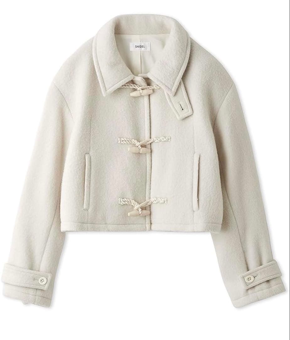 Snidel ウールシャギーショートダッフルコート