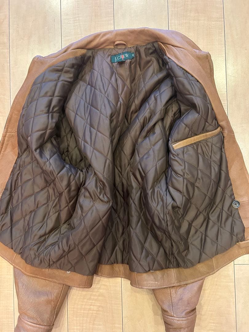 j.crew レザージャケット　Mサイズ