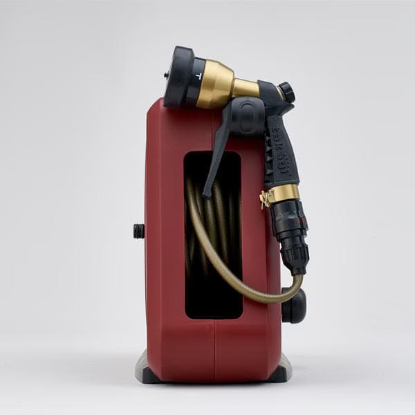 コンパクトガーデンリールⅡ 20m カカオレッド