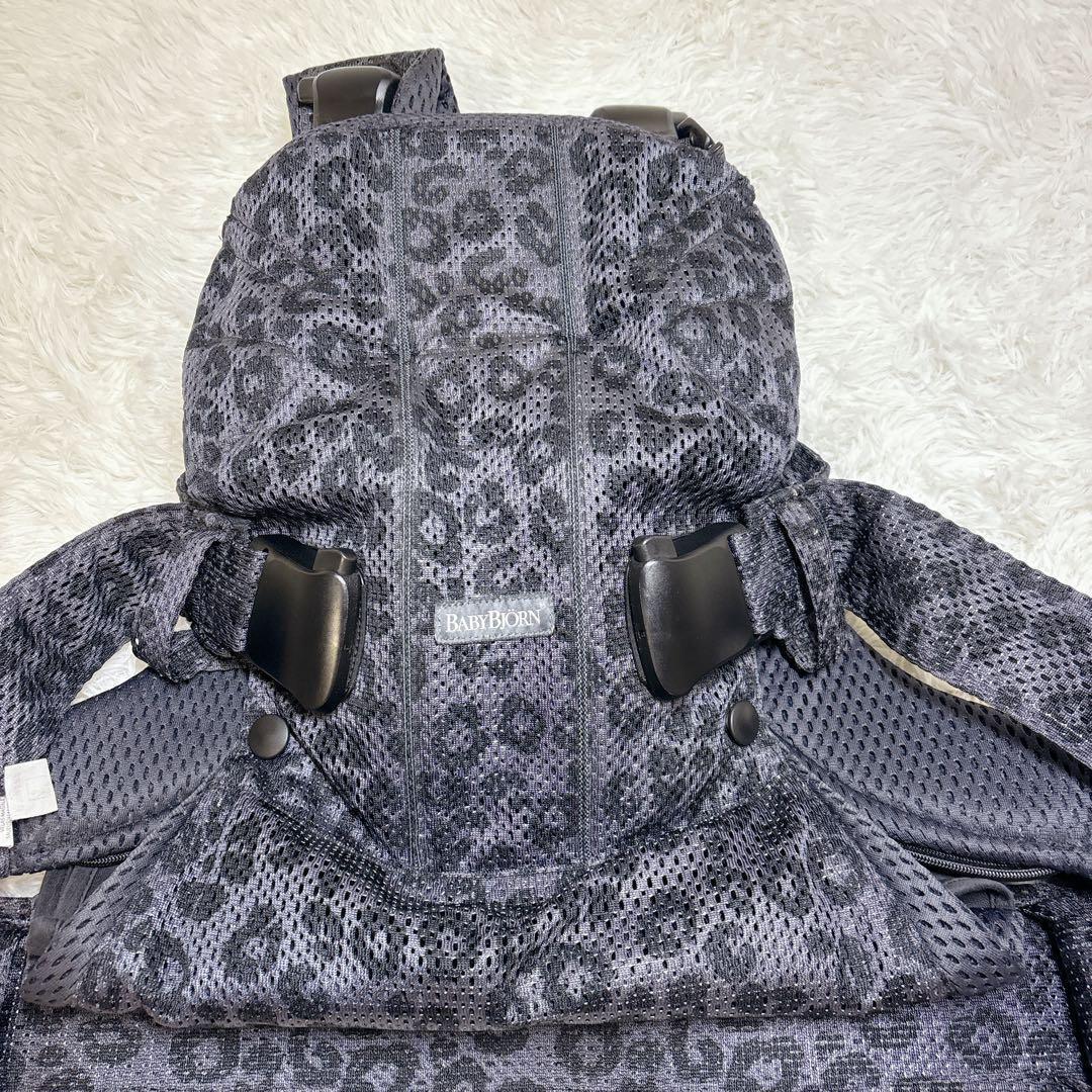 【廃盤美品】 ベビービョルン ONE KAI 抱っこ紐 レオパード 豹柄 希少