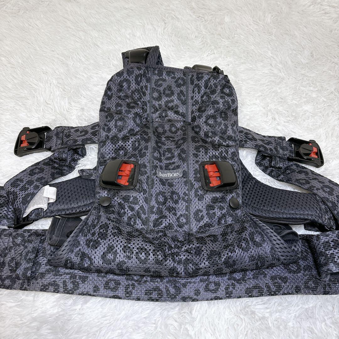 【廃盤美品】 ベビービョルン ONE KAI 抱っこ紐 レオパード 豹柄 希少