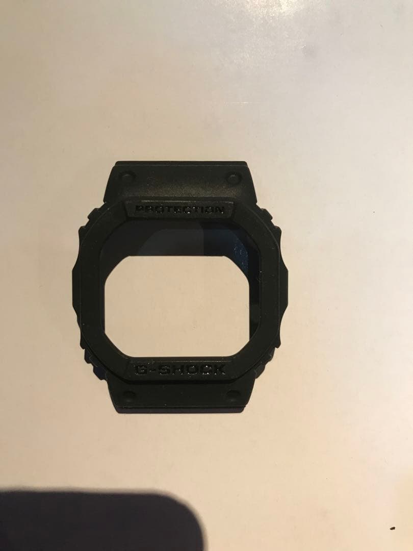 CASIO デジタル腕時計 ブラック 交換用バンド付き　DW-056