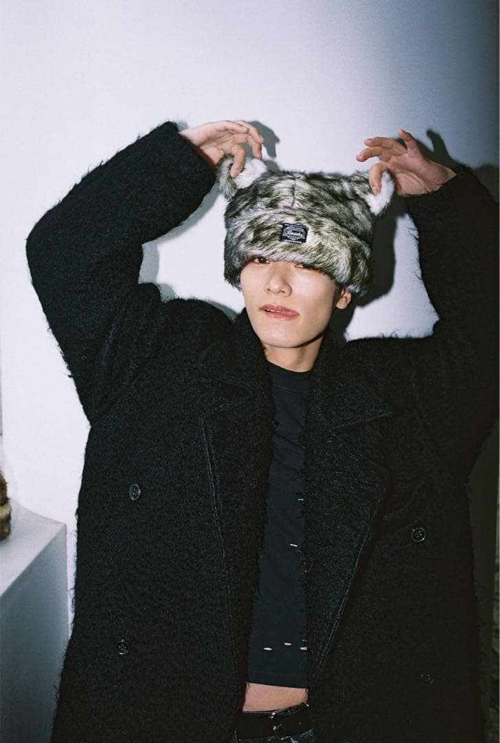 BASICKS×NUBIAN BEAR BEANIE川村壱馬着用