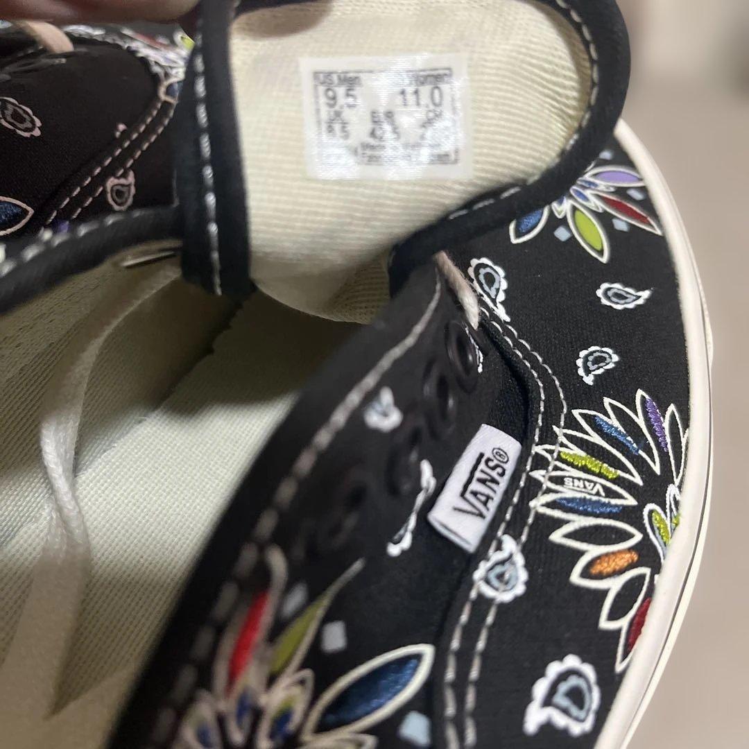VANS Authentic 44 Dx ブラック/マルチカラー 9H