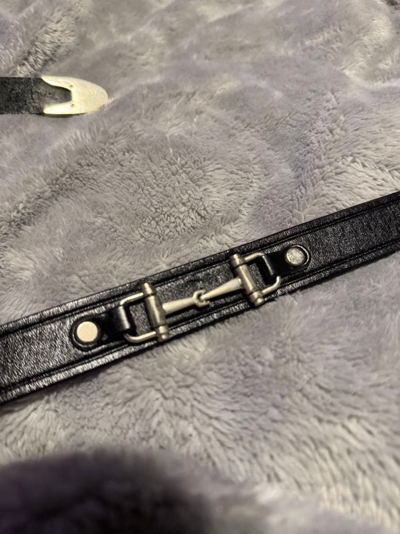 TORY LEATHER ウエスタンレザーベルト　W34 黒　ブラック　USA製