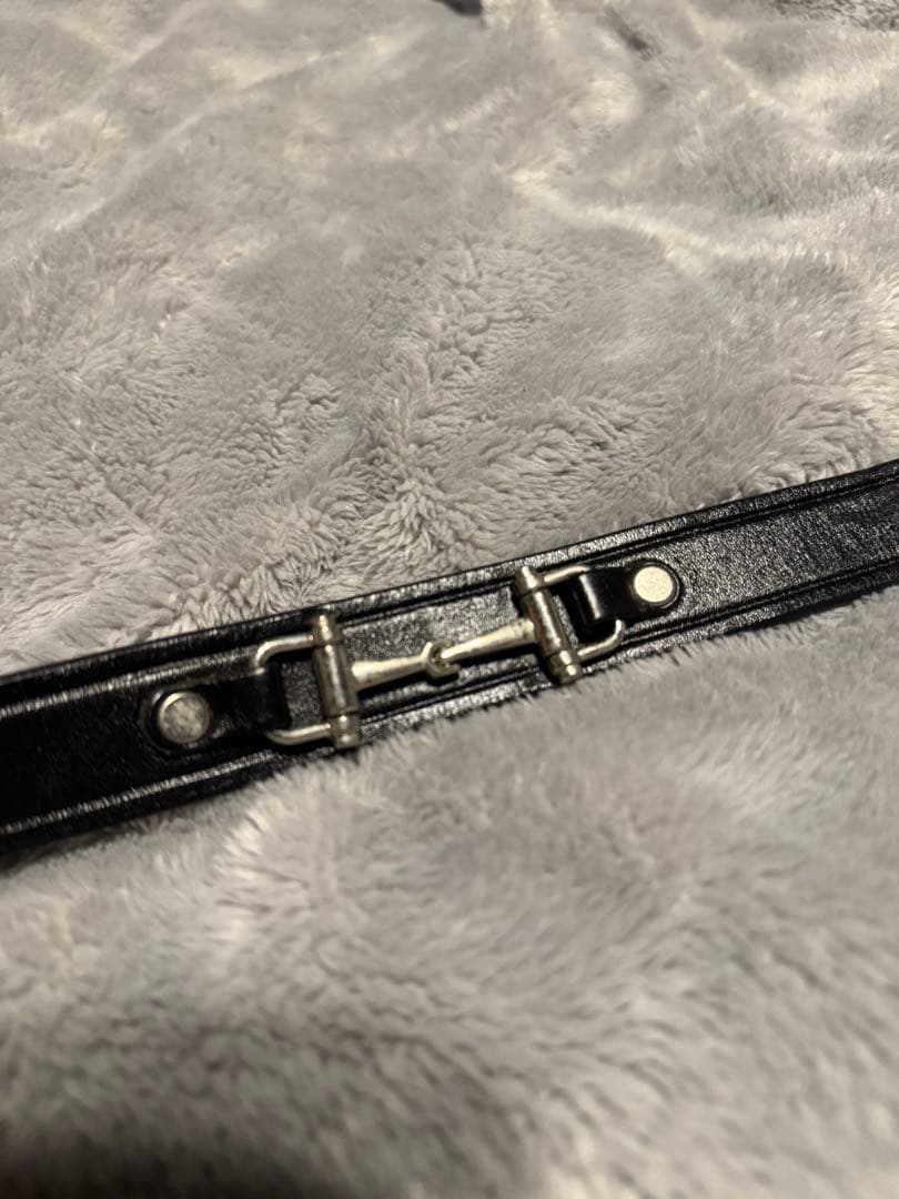 TORY LEATHER ウエスタンレザーベルト　W34 黒　ブラック　USA製