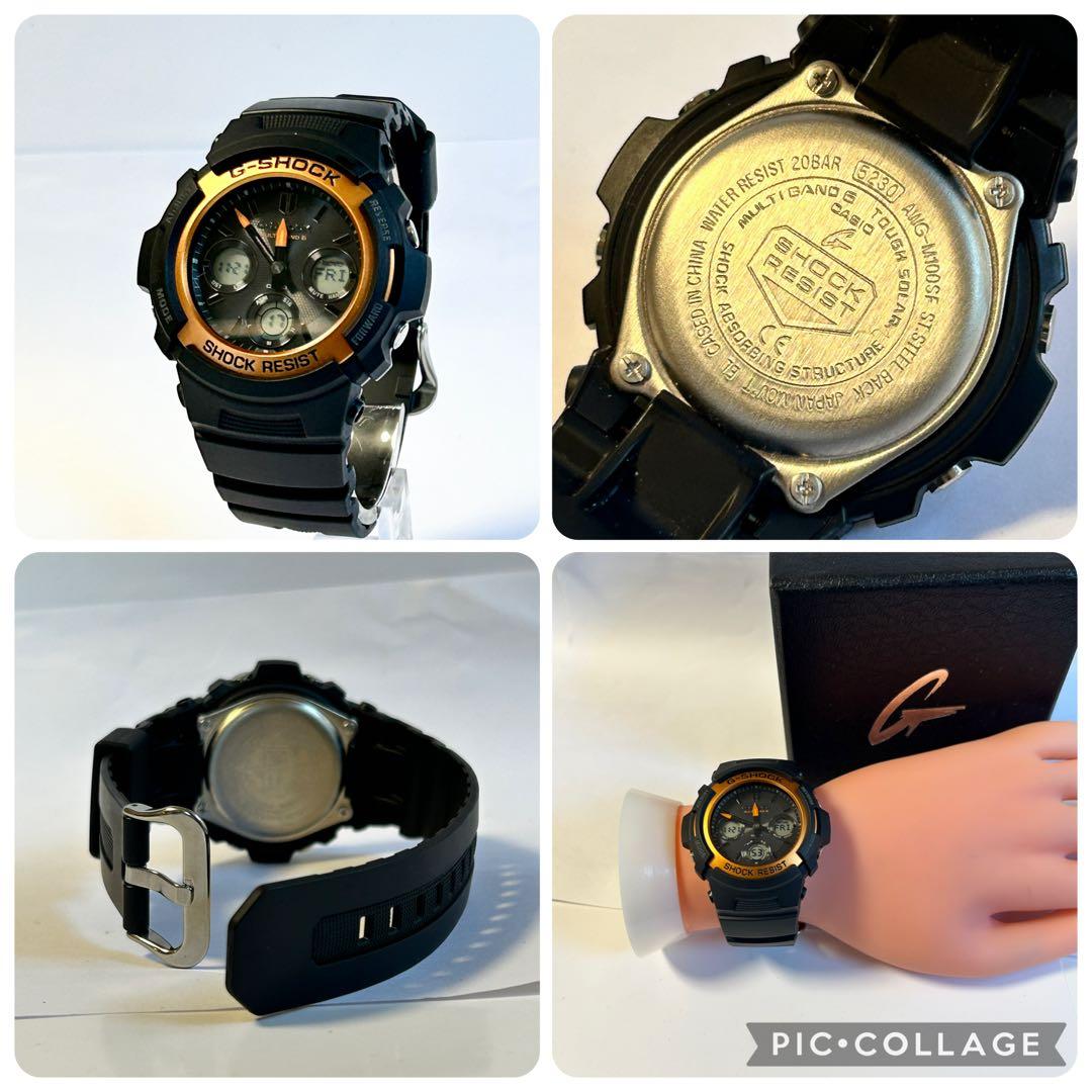 未使用/稼働】G-SHOCK FIRE PACKAGE20 AWG-M100SF