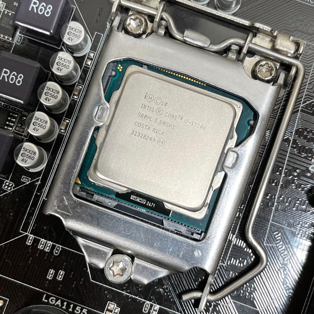 マザーボード、CPU、CPUクーラー、グラボ、メモリ　5点セット