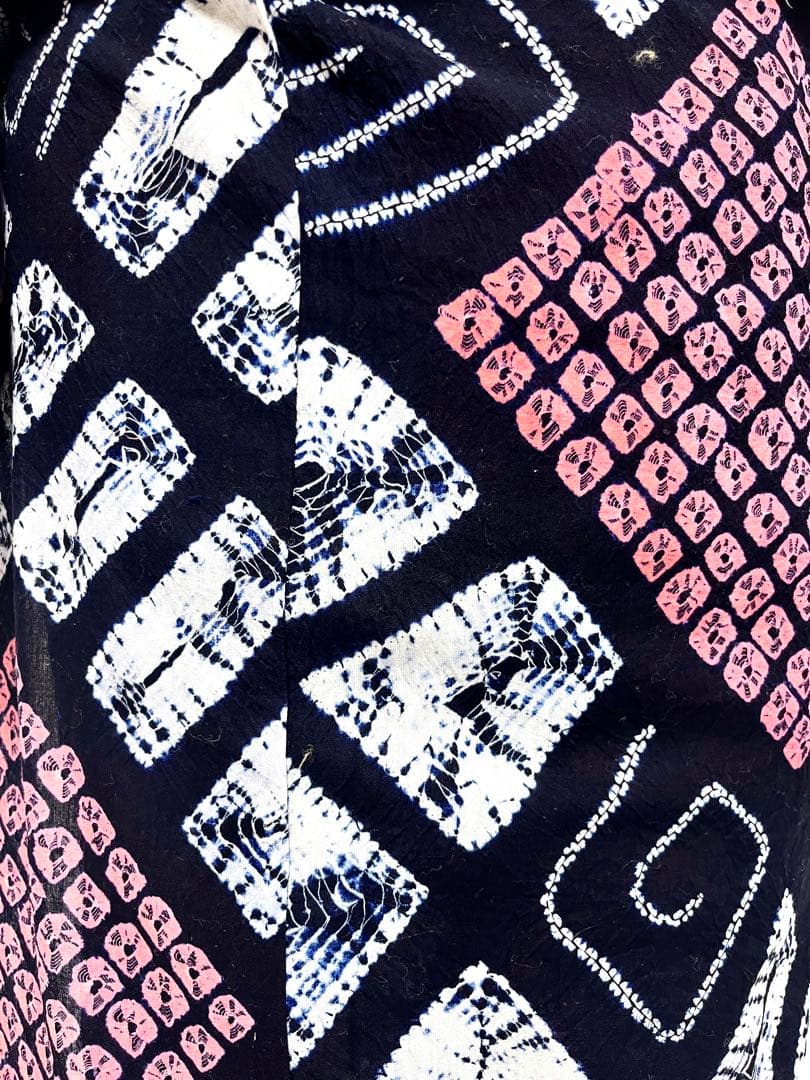 【美おり】浴衣 有松絞り 浴衣 モダン