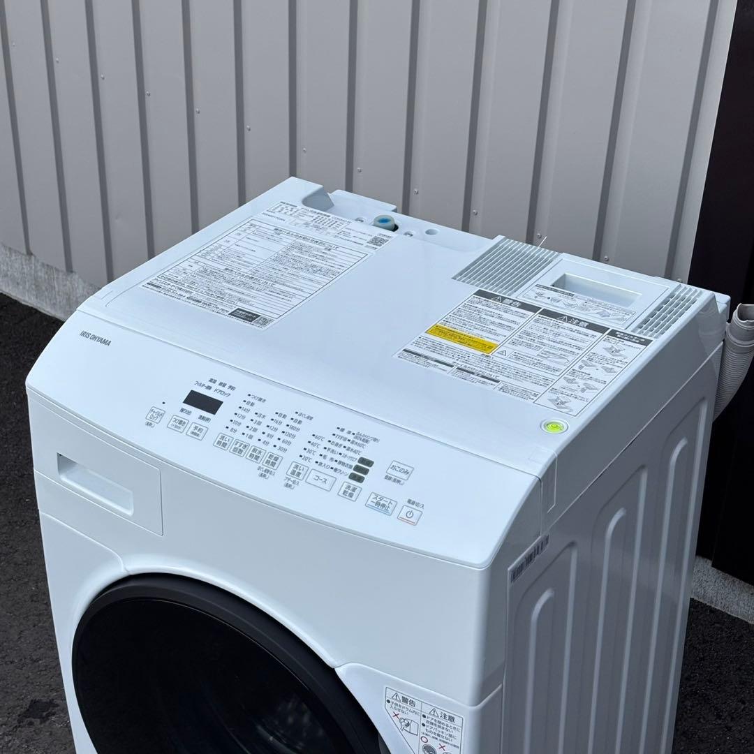 ♪送料込！設置対応◎2024アイリスオーヤマドラム式洗濯乾燥機 CDK842-W