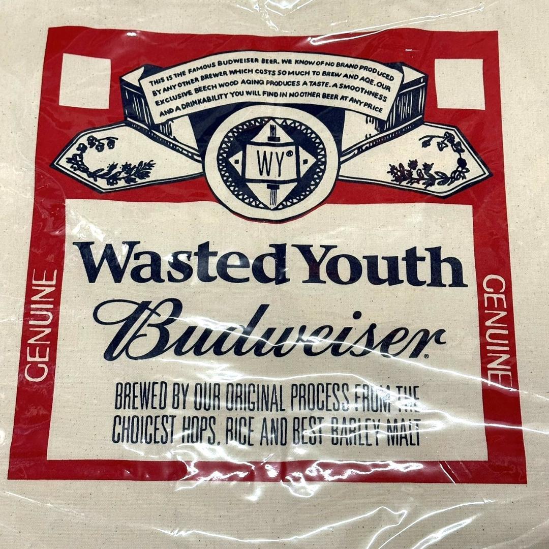 韓国限定 VERDY Wasted Youth Budweiser トートバッグ