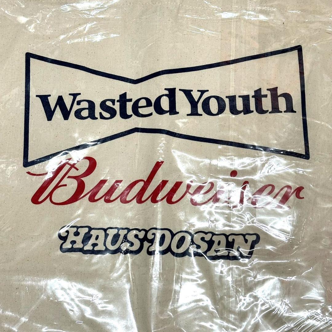 韓国限定 VERDY Wasted Youth Budweiser トートバッグ