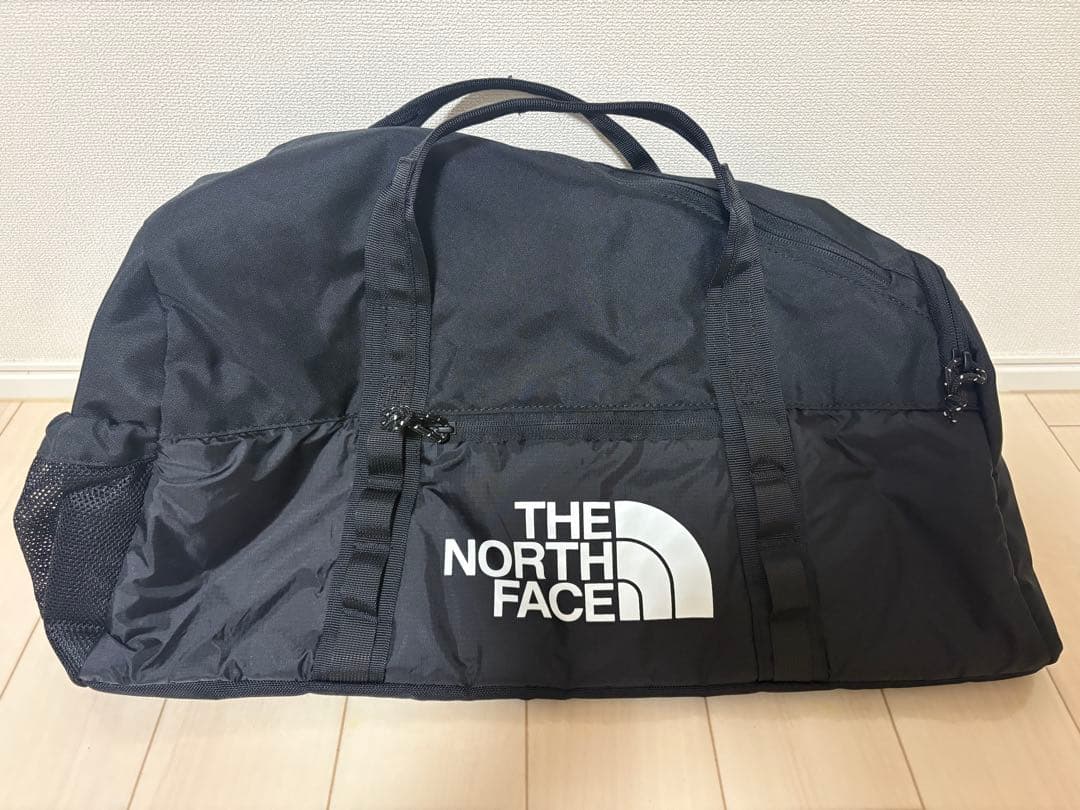 THE NORTH FACE ブラック ダッフルバッグ　ボストンバック