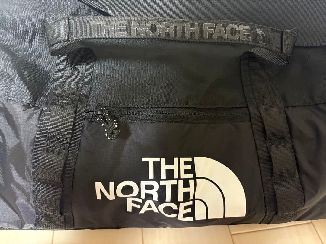 THE NORTH FACE ブラック ダッフルバッグ　ボストンバック