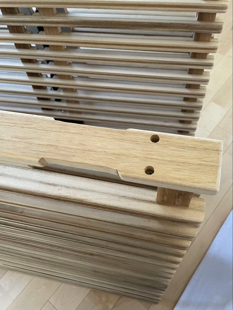 SALE✨エアライズ　すのこベッド 折りたたみ シングル　2個セット