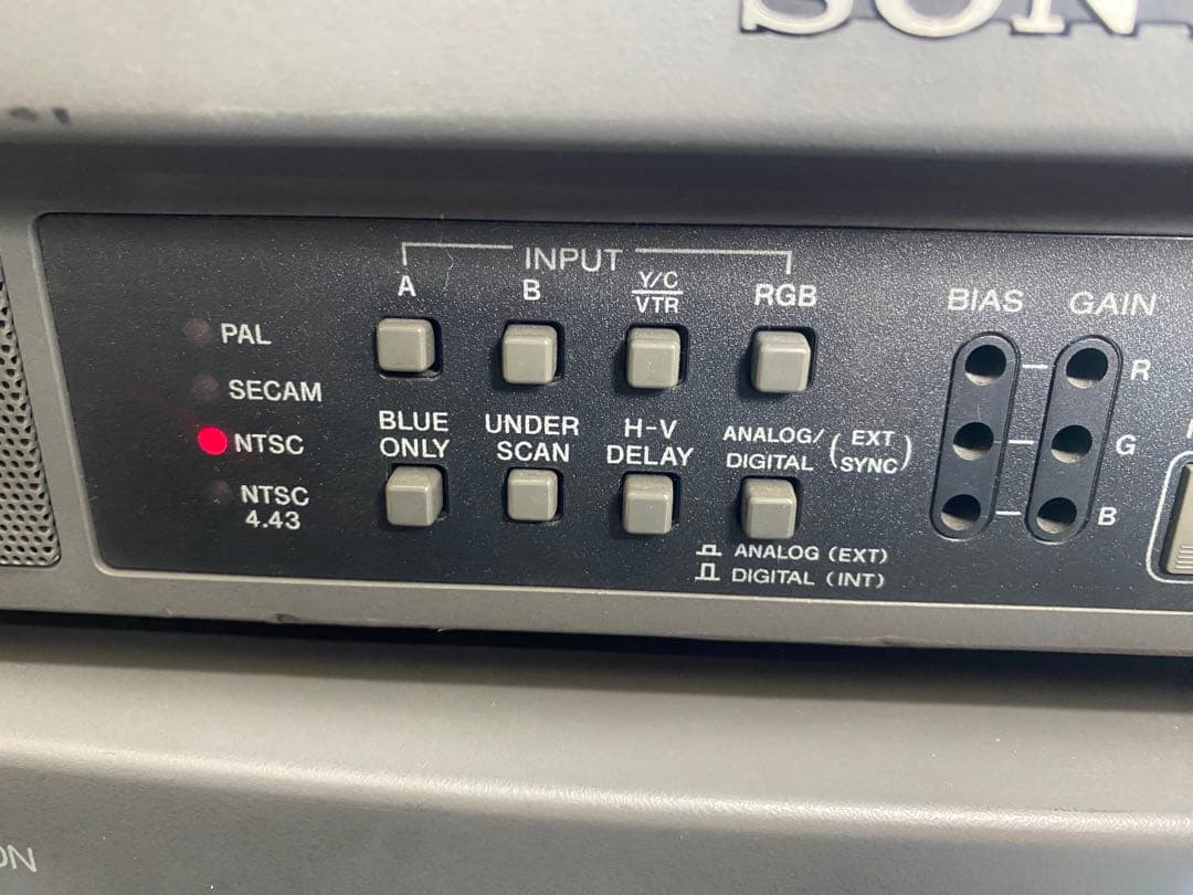 SONY PVM-1442QM トリニトロンカラーモニター　完動品